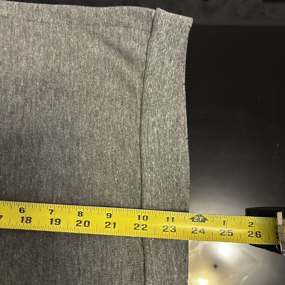 Aviator Nation Gray Long Sleeve Tee with Red Stripe - Picture 7 of 7